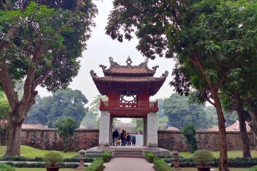 Temple of literature - văn miếu quốc tử giám Hà nội, Việt nam 