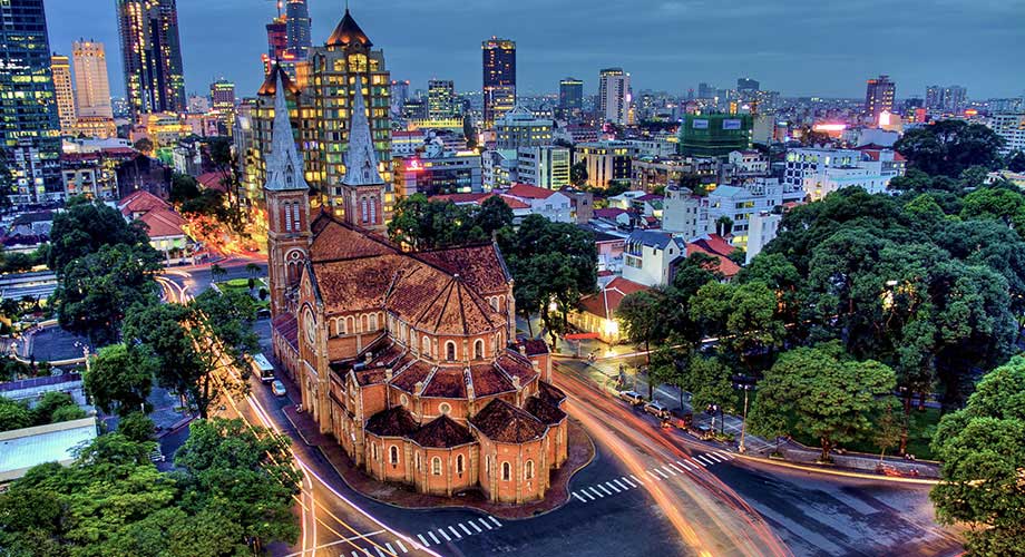 otre Dame Cathedral in Ho Chi Minh City