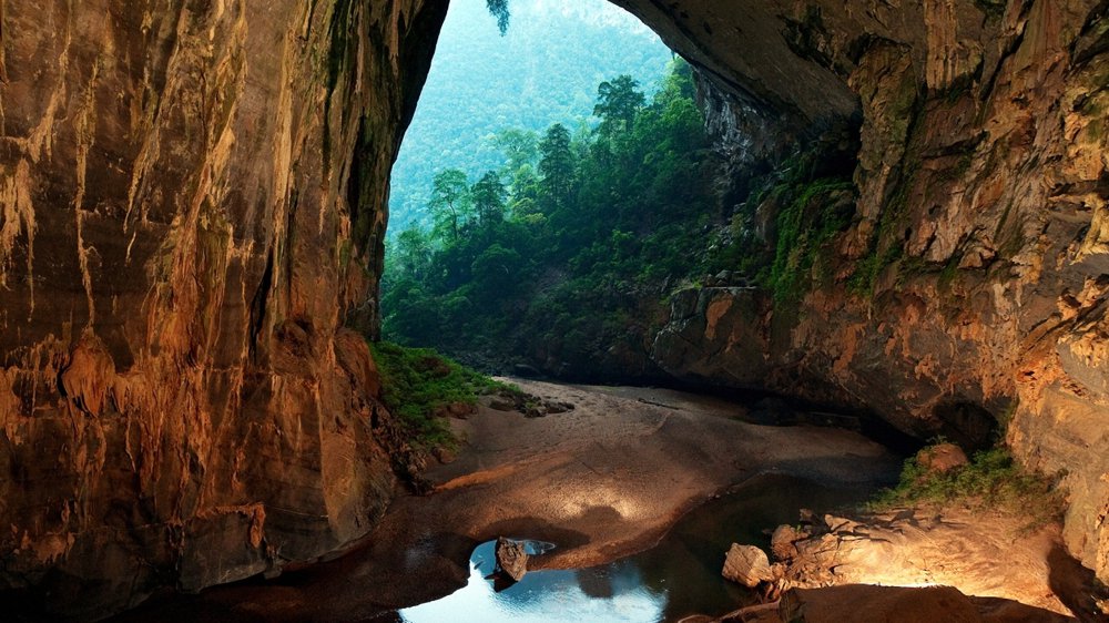 Son doong cave in Vietnam